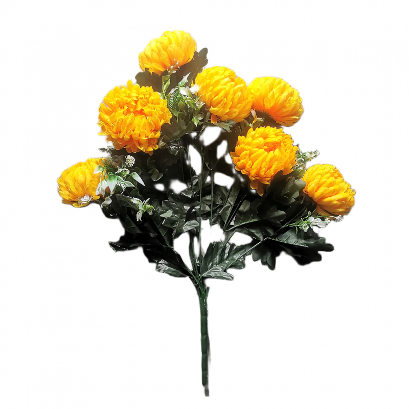 Chryzantemy bukiet 8 kwiatów 58cm
